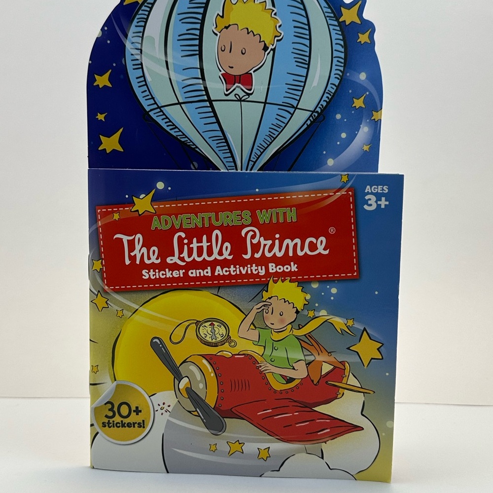 The Little Prince Sticker and Activity Book - Blue and Red